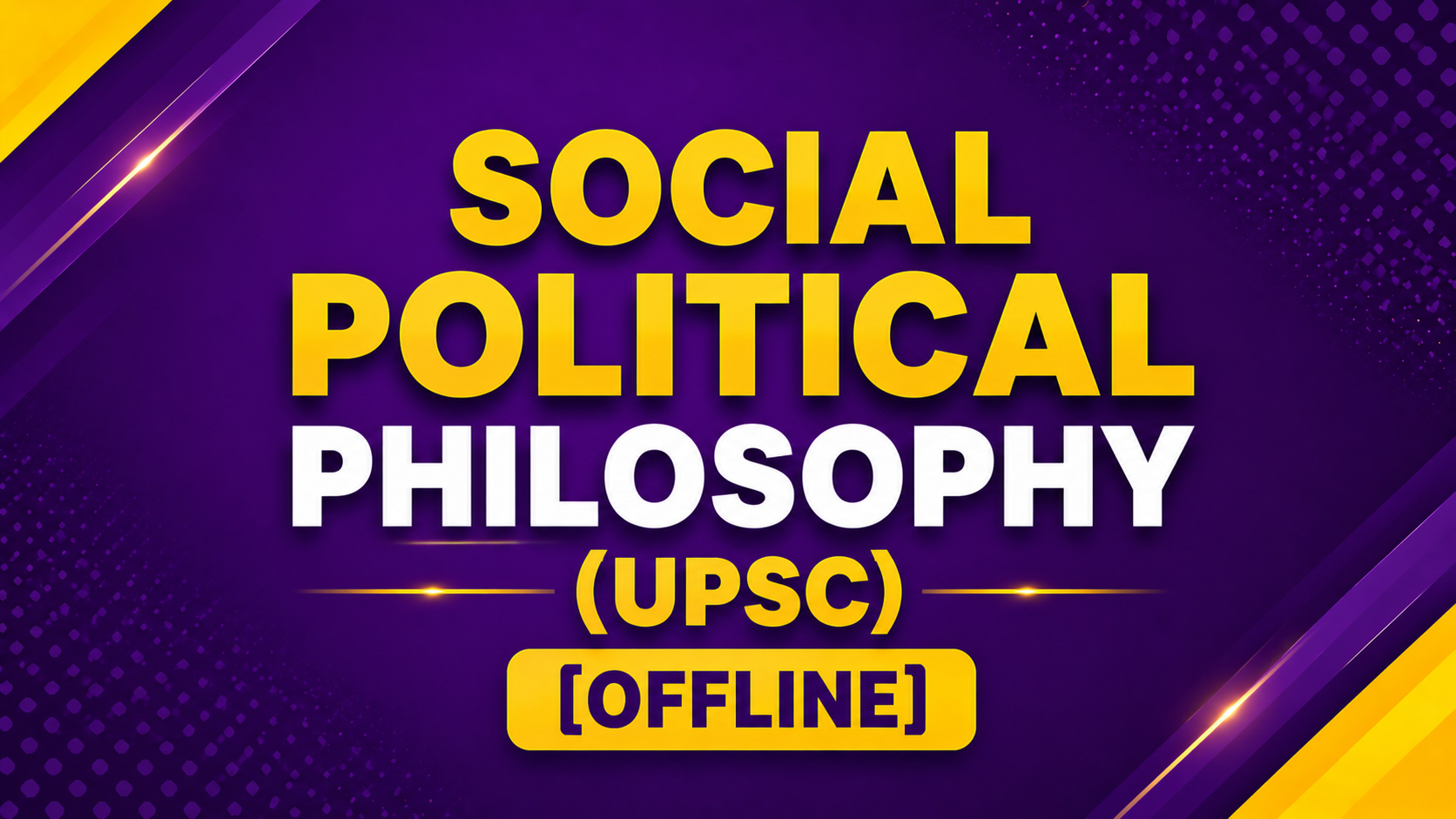 Social Political Philosophy